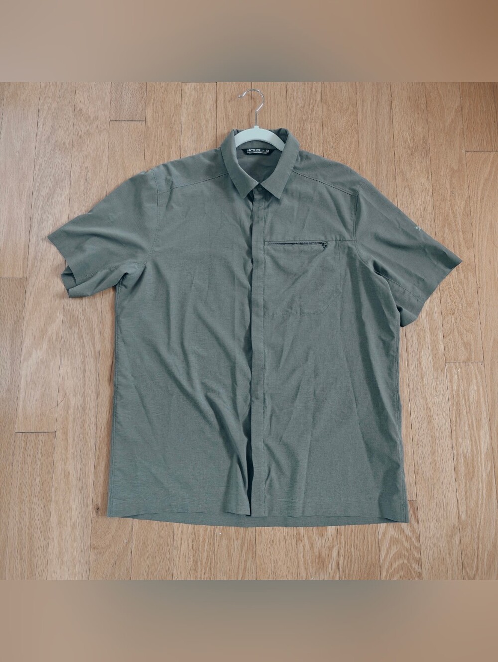 Arcteryx Men's Large Casual Shirt Olive Green